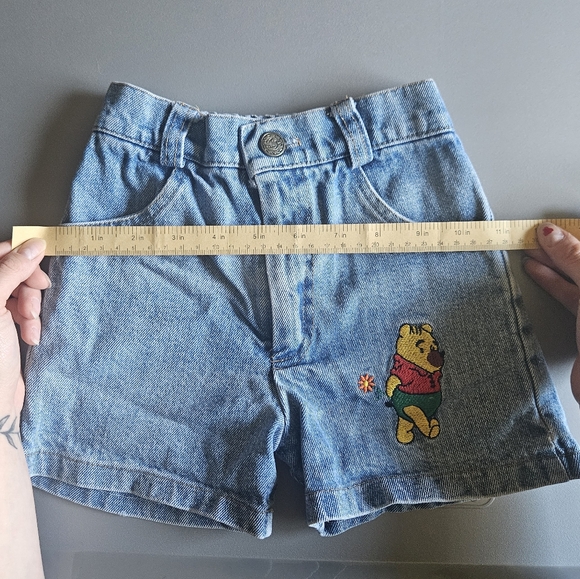 ABC Kids Pooh Bear Demin Shorts - Picture 7 of 9